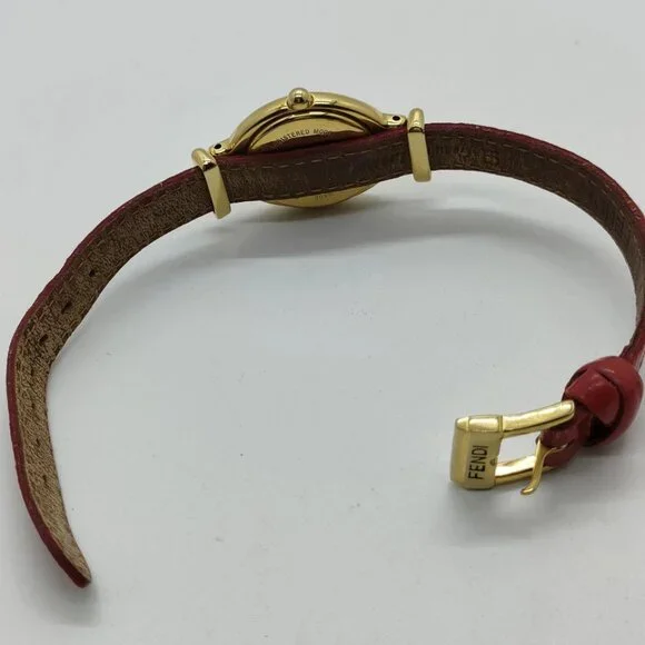 Fendi Watch 640L 24mm Women's Whites X Reds 298-071025